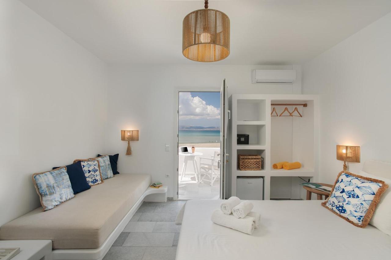 Ippokampos Beachfront Naxos City Esterno foto