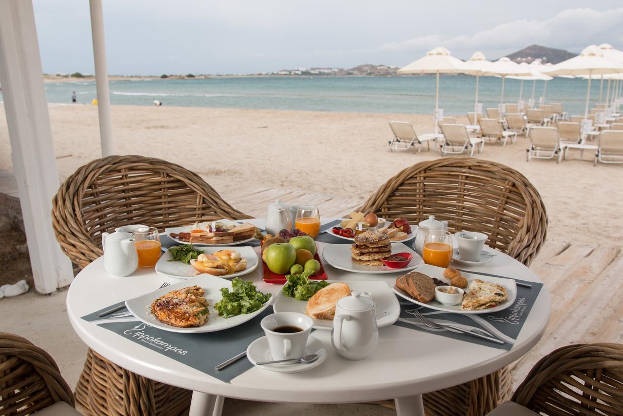 Ippokampos Beachfront Naxos City Esterno foto